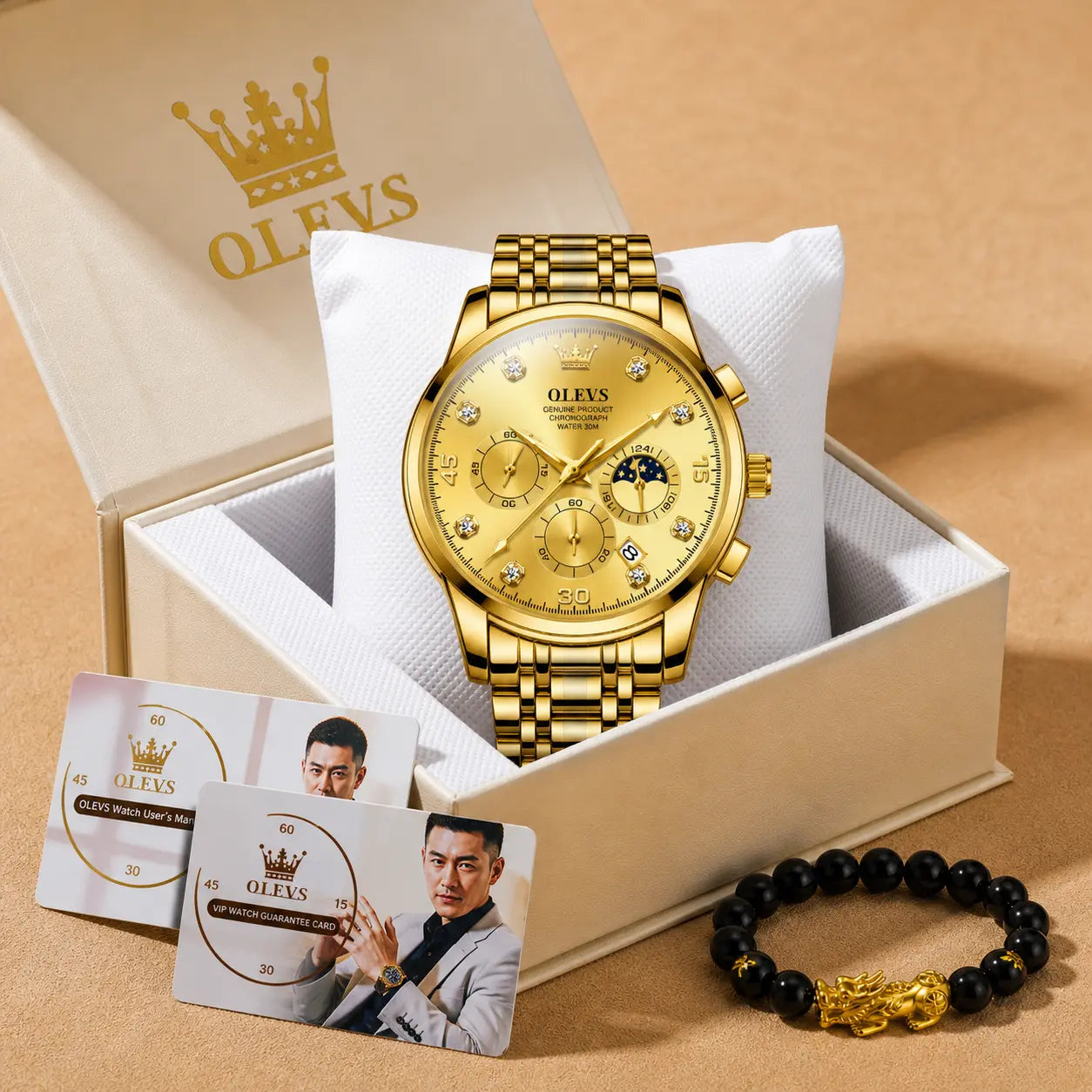 OLEVS 2889 ALL GOLD