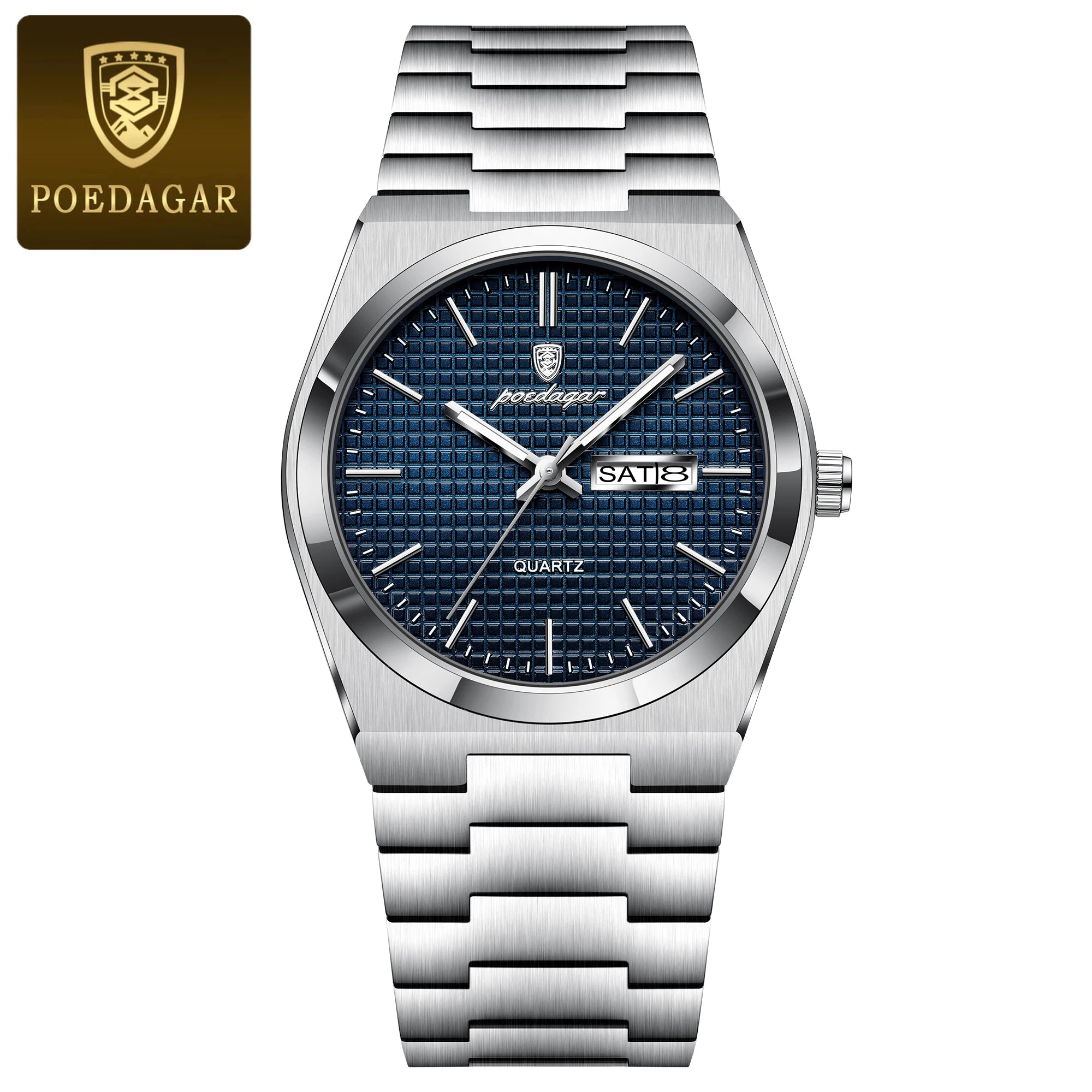 POEDAGAR 821 Business Men Wristwatch