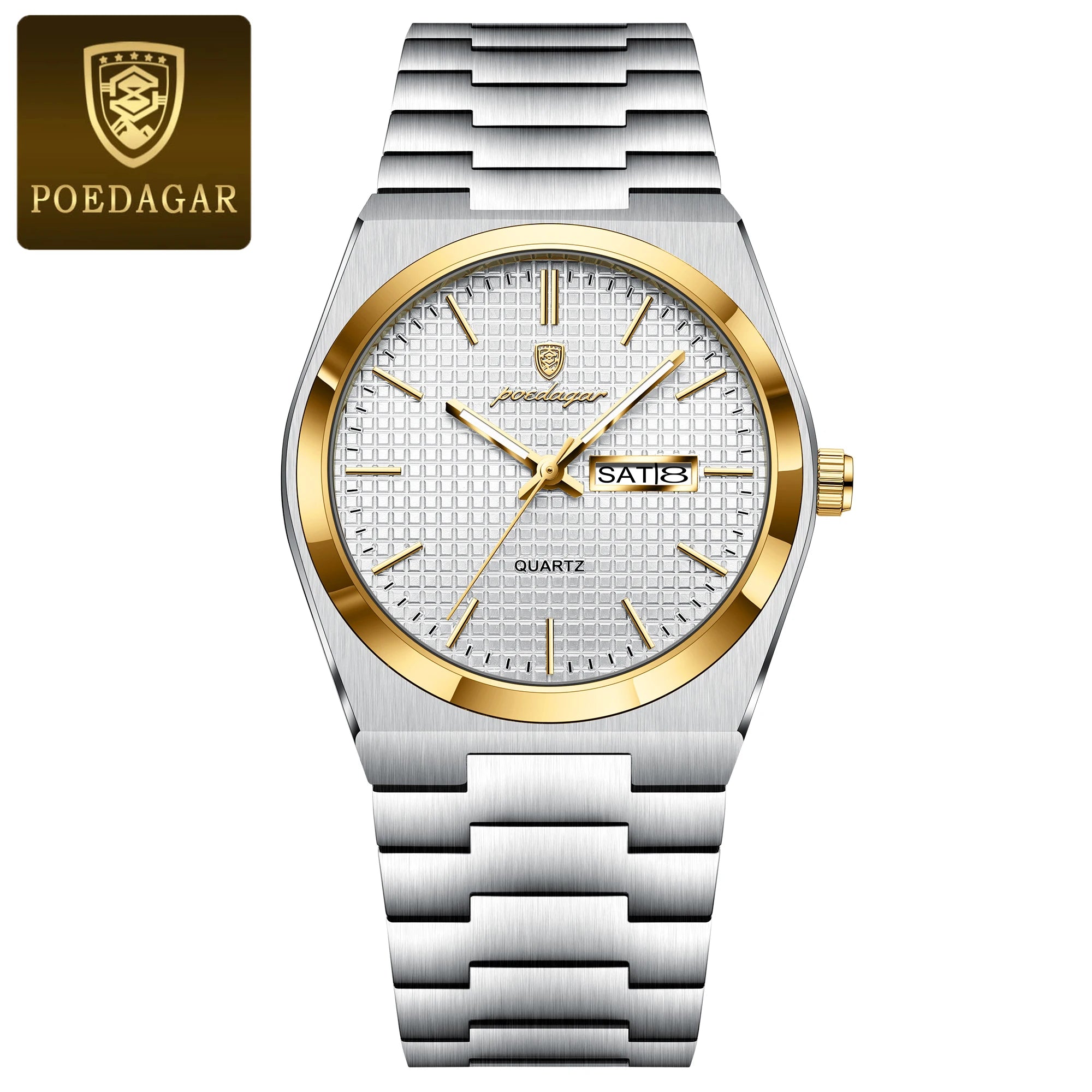 POEDAGAR 821 Business Men Wristwatch