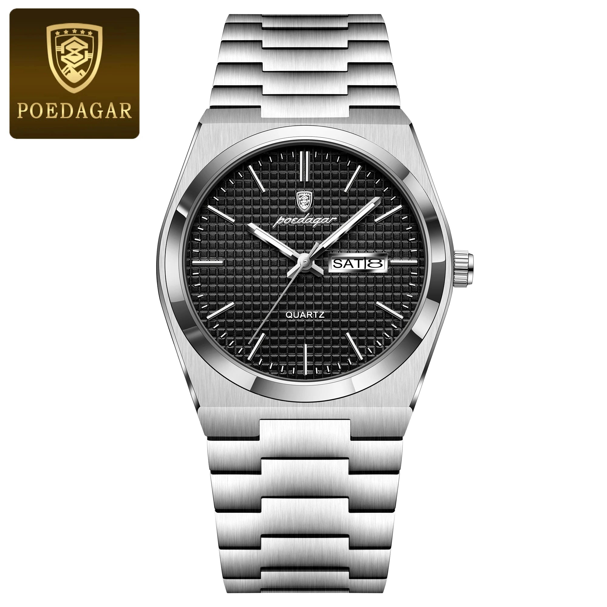POEDAGAR 821 Business Men Wristwatch