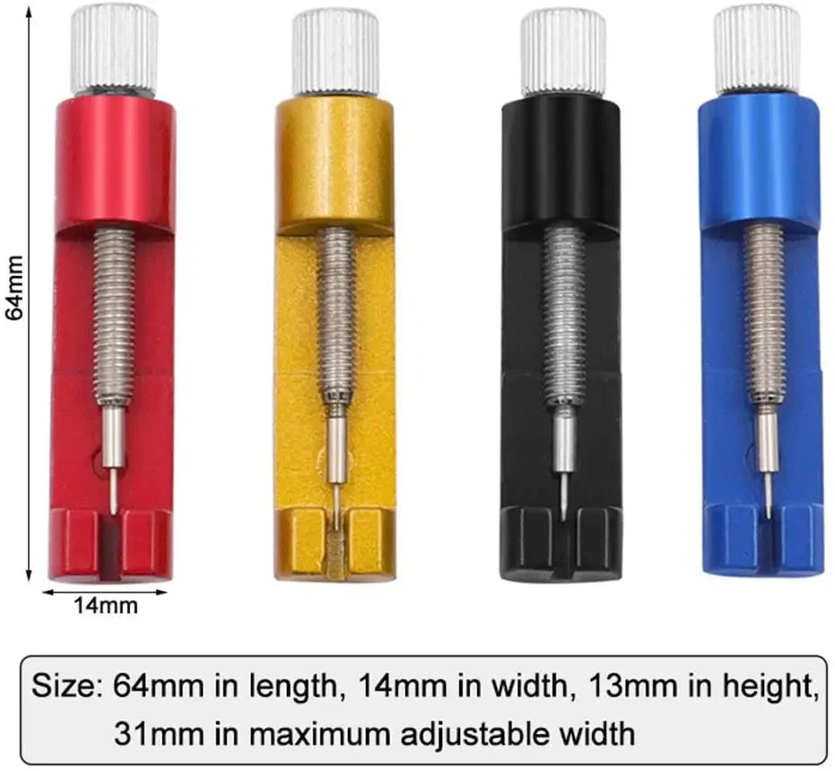Strap Link Pin Remover (Metal Body) with 3 Extra Pins