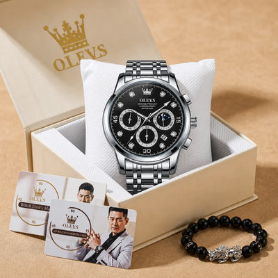 OLEVS 2889 SILVER BLACK