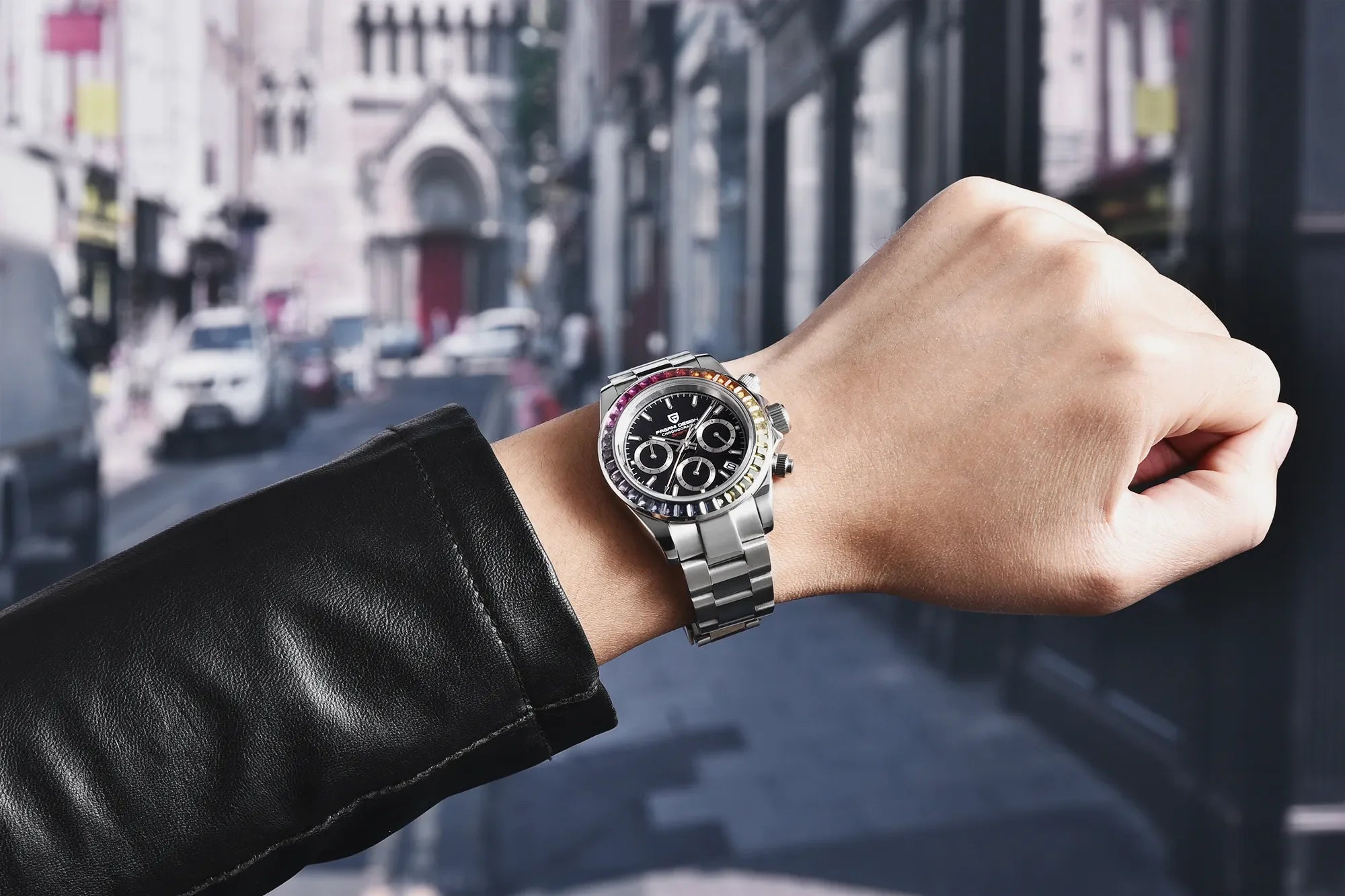 PAGANI DESIGN Chronograph luxury Watch Japan