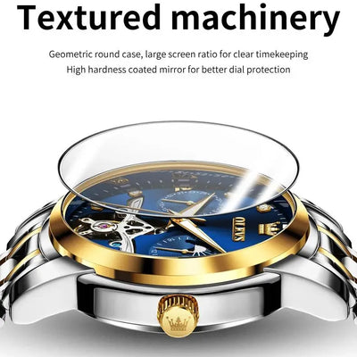 OLEVS 6703 Original Automatic Mechanical Moonphase Watch