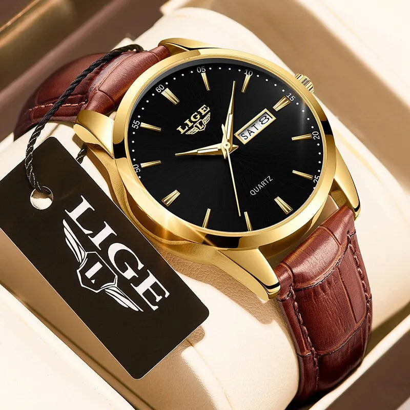 LIGE Fashion Watches Men LG8970