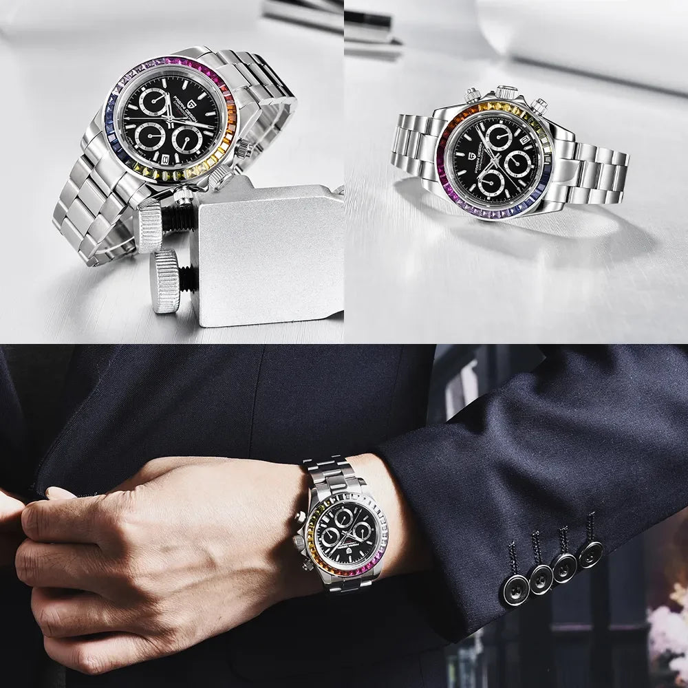 PAGANI DESIGN Chronograph luxury Watch Japan