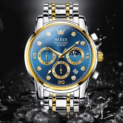OLEVS Original Luxury Chronograph Watch for Men