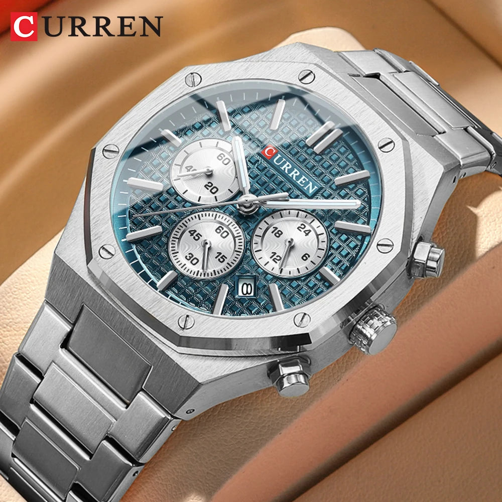 CURREN Chronograph Wristwatch: C8440