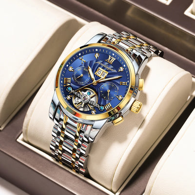 POEDAGAR 1408 Luxury Automatic Mechanical Wristwatch