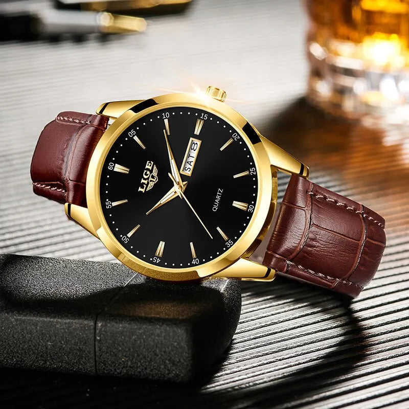 LIGE Fashion Watches Men LG8970