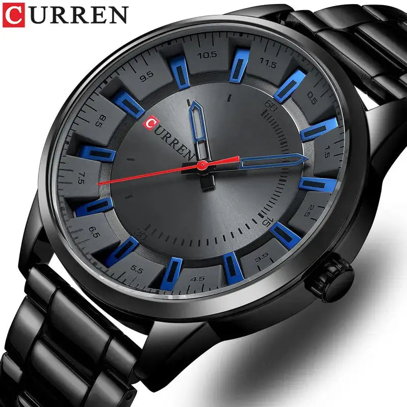 CURREN NEW FASHION SIMPLE STYLE MEN WATCHES QUARTZ WRISTWATCHES STAINLESS STEEL BAND CLOCK MALE main product image