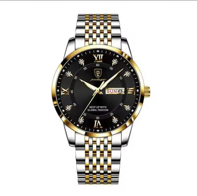 POEDAGAR 836 Stainless Steel Luxury Wrist Watch, gallery photo 2